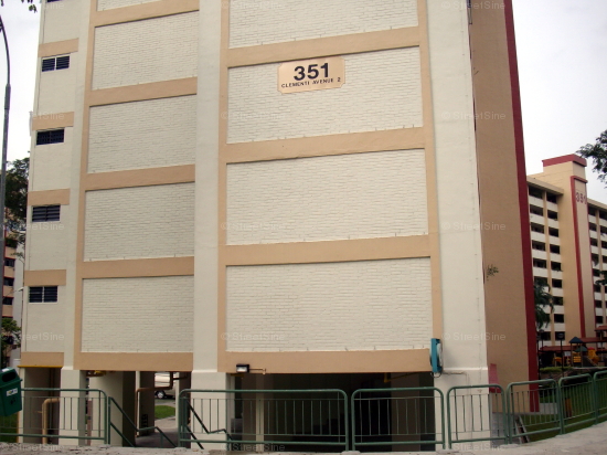 Blk 351 Clementi Avenue 2 (Clementi), HDB 3 Rooms #205152